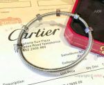 Stainless steel Silver Cartier Ecrou Bracelet for Sale
